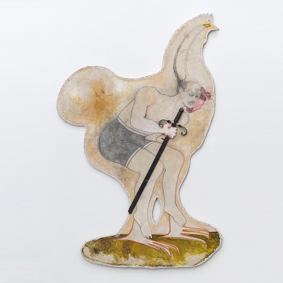 Amy Bravo Trojan Rooster